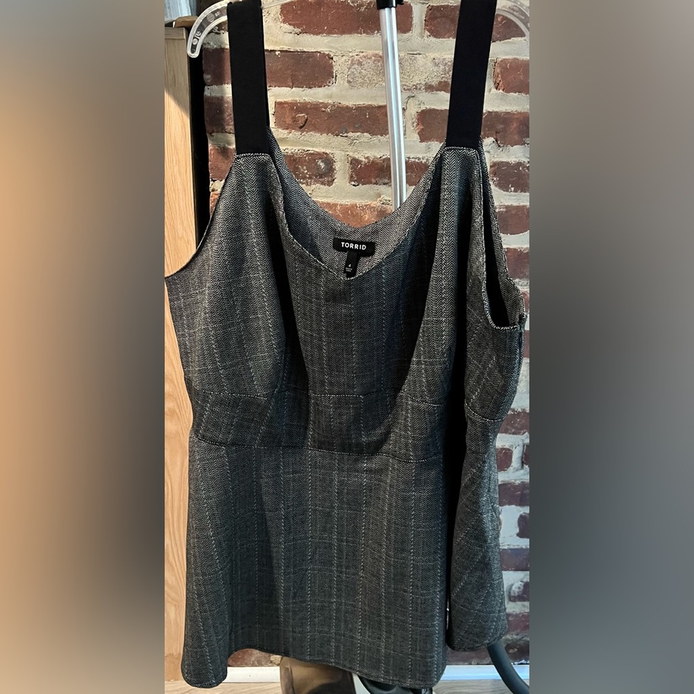 Torrid Gray Sleeveless Dress